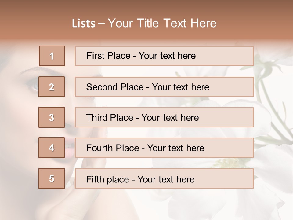 Eye Studio Flower PowerPoint Template