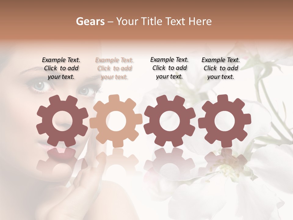 Eye Studio Flower PowerPoint Template