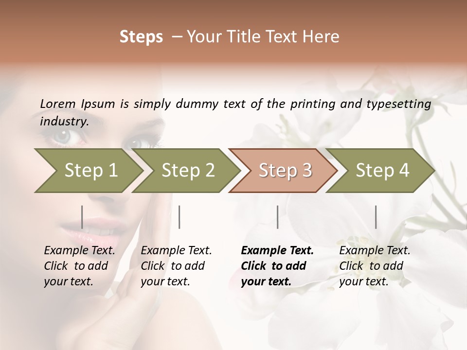 Eye Studio Flower PowerPoint Template