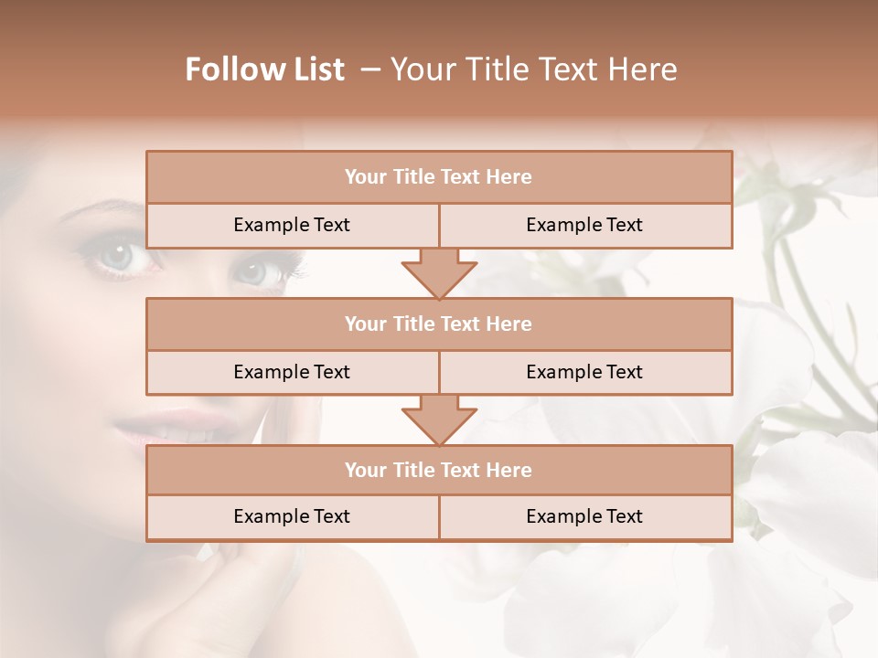 Eye Studio Flower PowerPoint Template