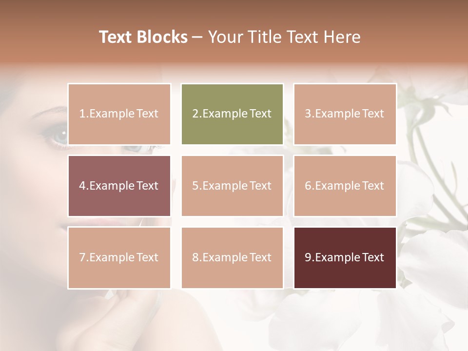 Eye Studio Flower PowerPoint Template