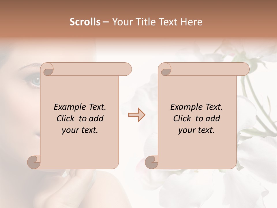 Eye Studio Flower PowerPoint Template