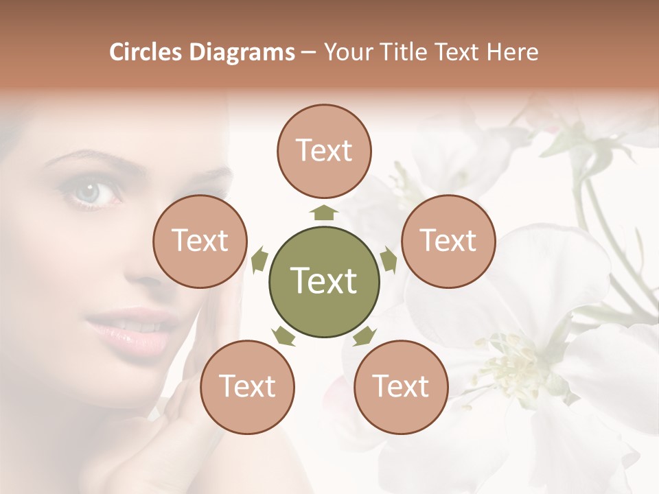 Eye Studio Flower PowerPoint Template