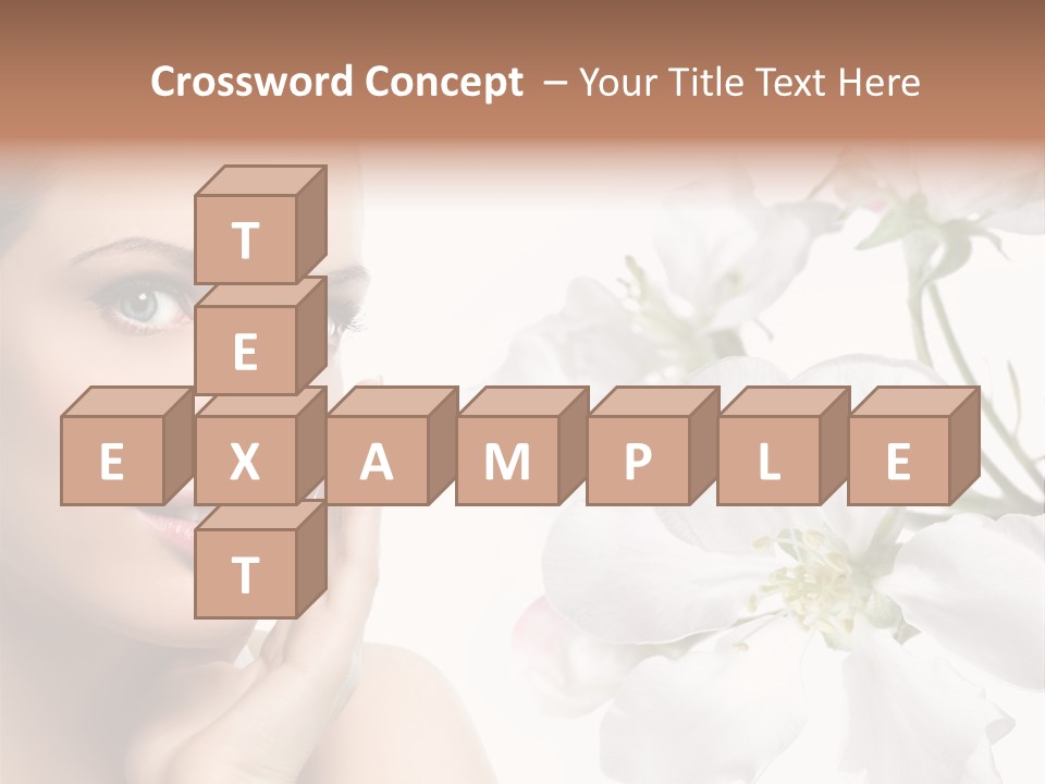 Eye Studio Flower PowerPoint Template