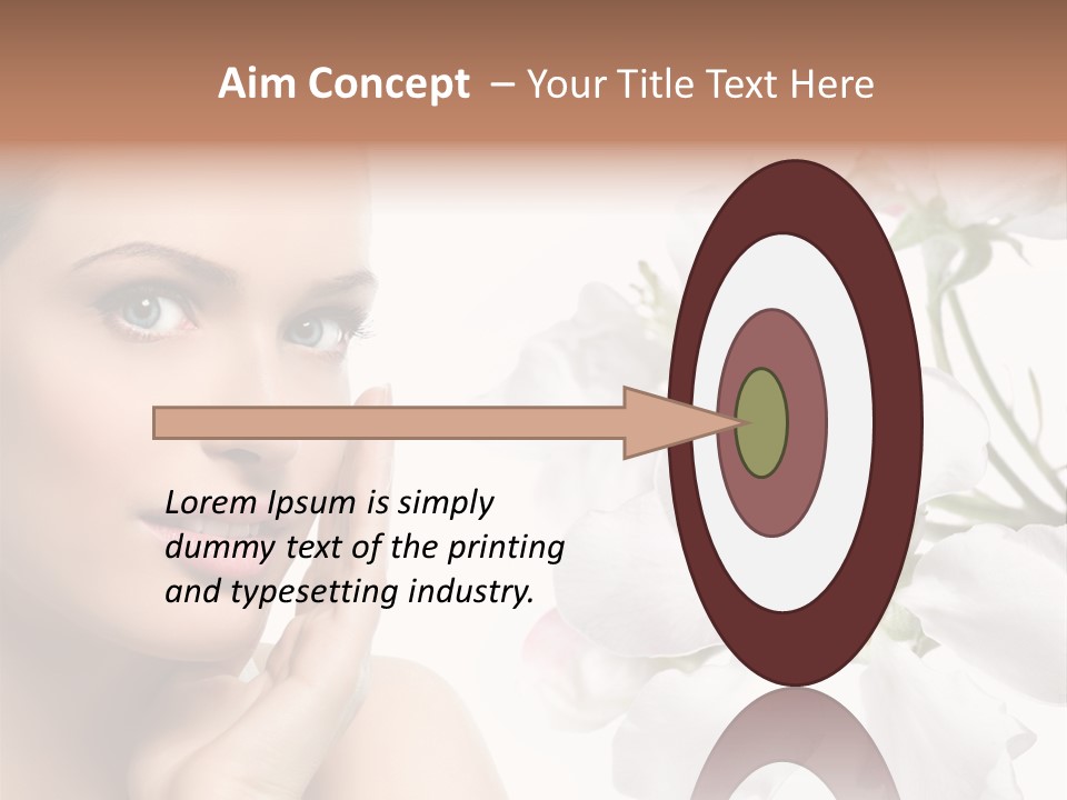 Eye Studio Flower PowerPoint Template