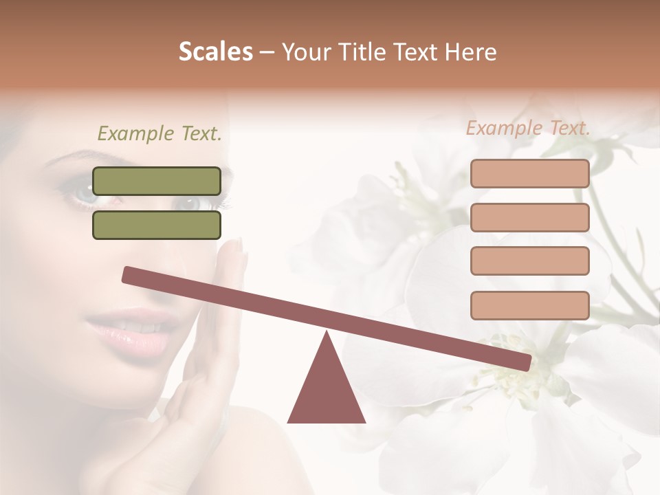 Eye Studio Flower PowerPoint Template