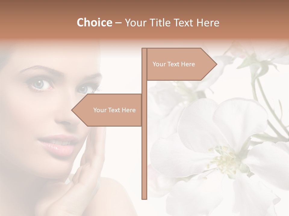 Eye Studio Flower PowerPoint Template