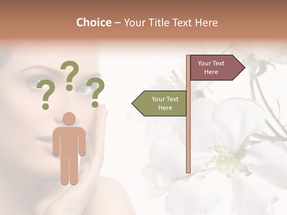 Eye Studio Flower PowerPoint Template