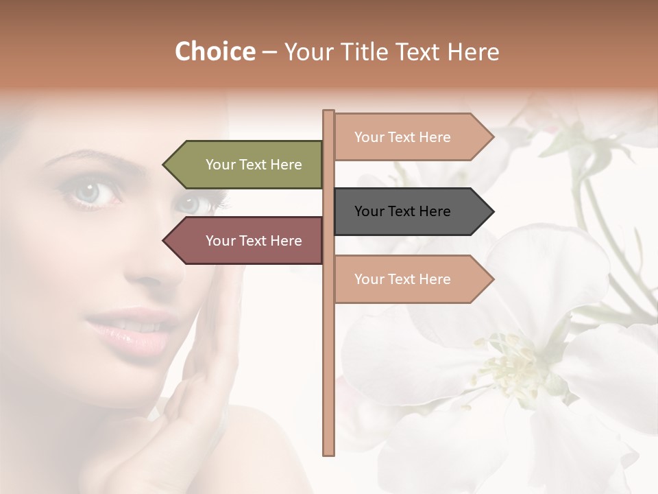 Eye Studio Flower PowerPoint Template