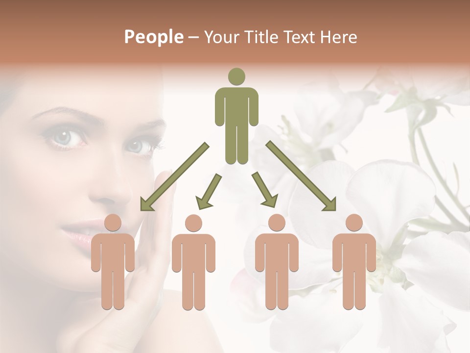 Eye Studio Flower PowerPoint Template