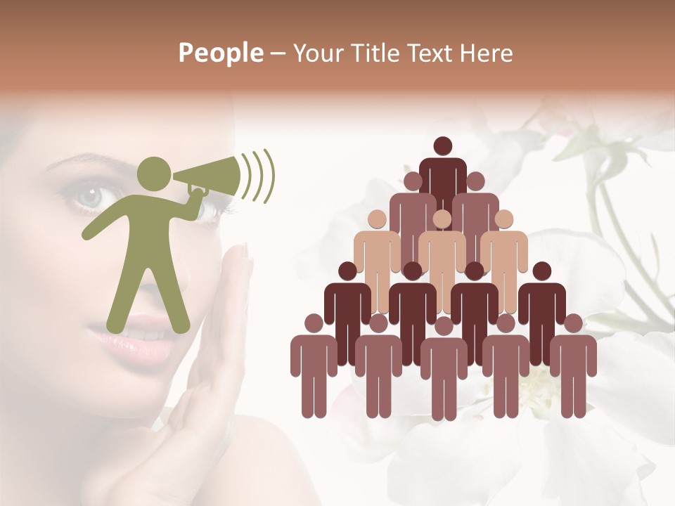 Eye Studio Flower PowerPoint Template