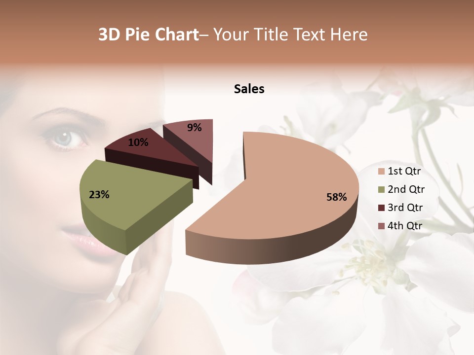 Eye Studio Flower PowerPoint Template