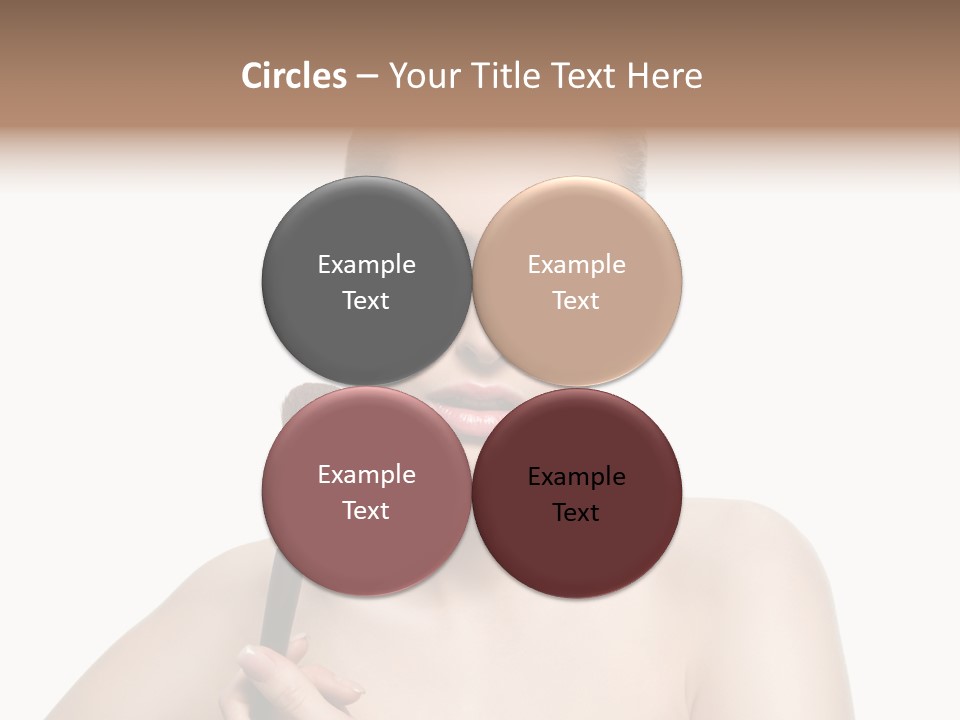 Person Skin Charm PowerPoint Template