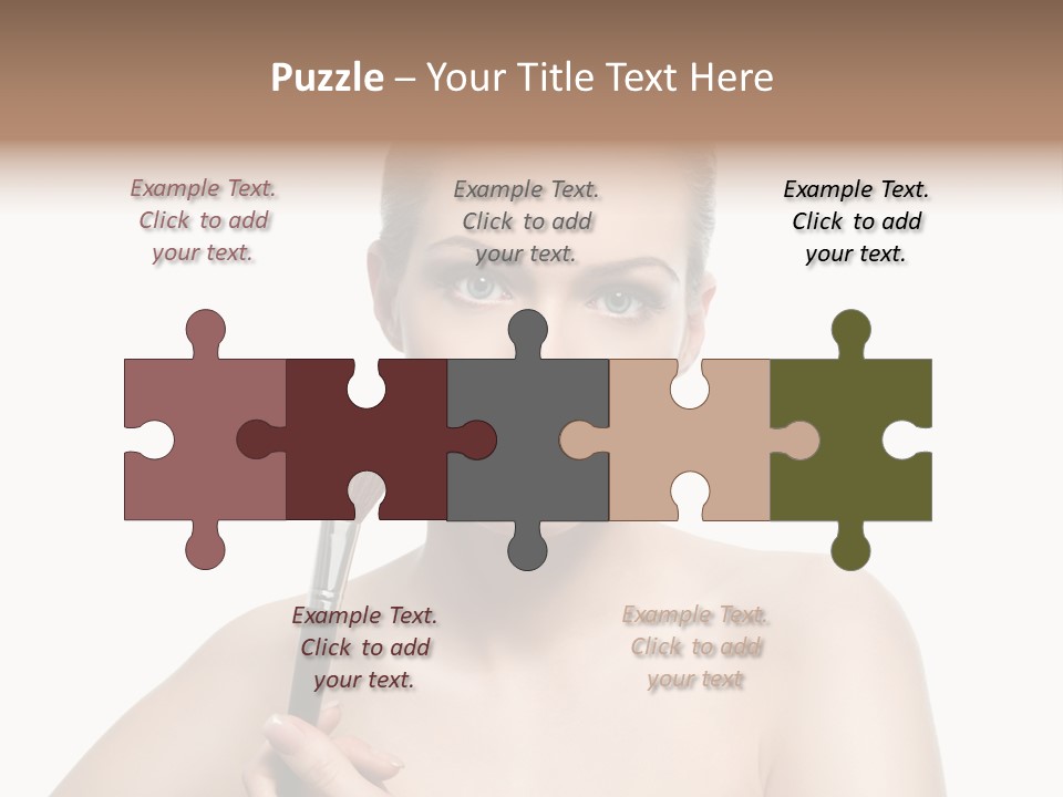 Person Skin Charm PowerPoint Template