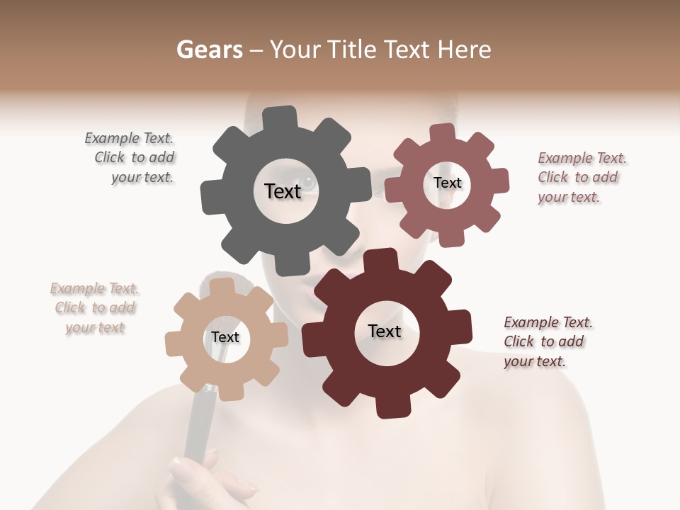 Person Skin Charm PowerPoint Template