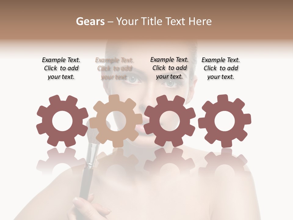 Person Skin Charm PowerPoint Template