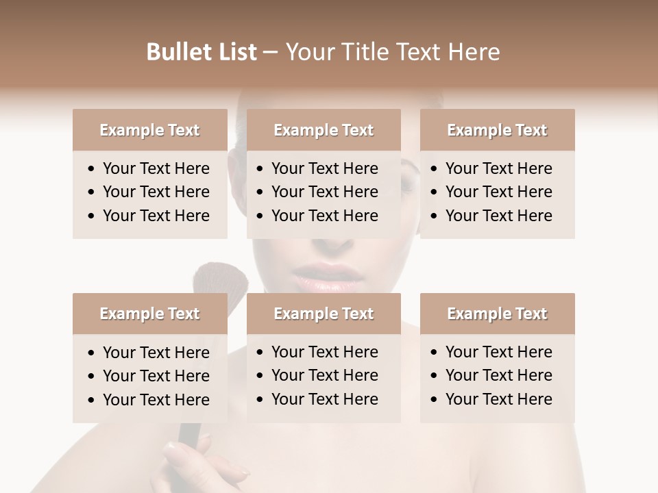 Person Skin Charm PowerPoint Template