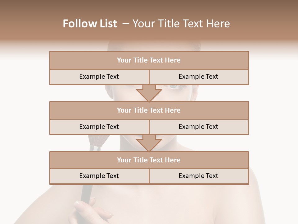 Person Skin Charm PowerPoint Template