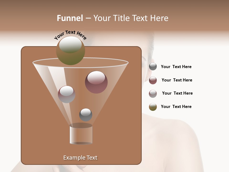Person Skin Charm PowerPoint Template