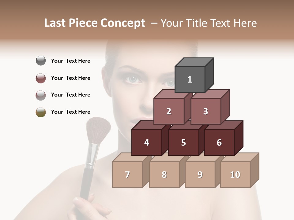 Person Skin Charm PowerPoint Template