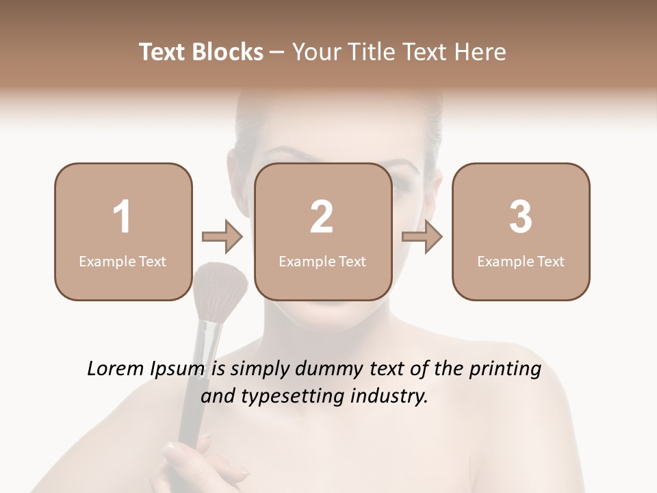 Person Skin Charm PowerPoint Template