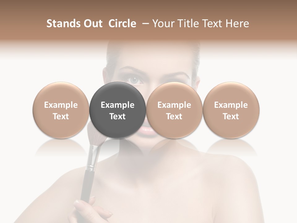 Person Skin Charm PowerPoint Template