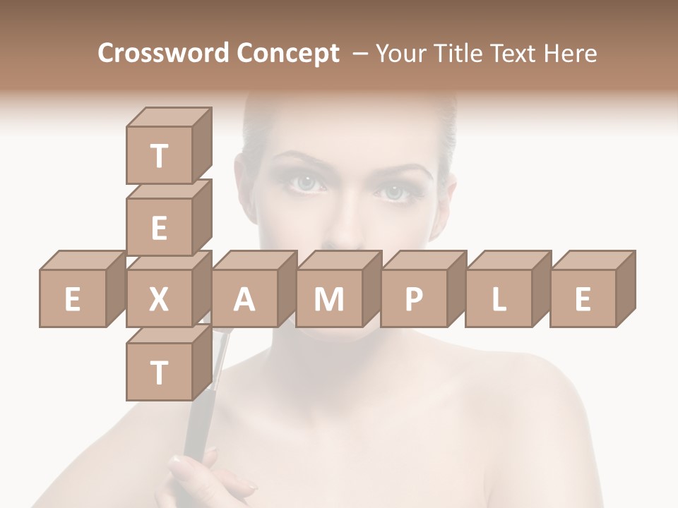 Person Skin Charm PowerPoint Template