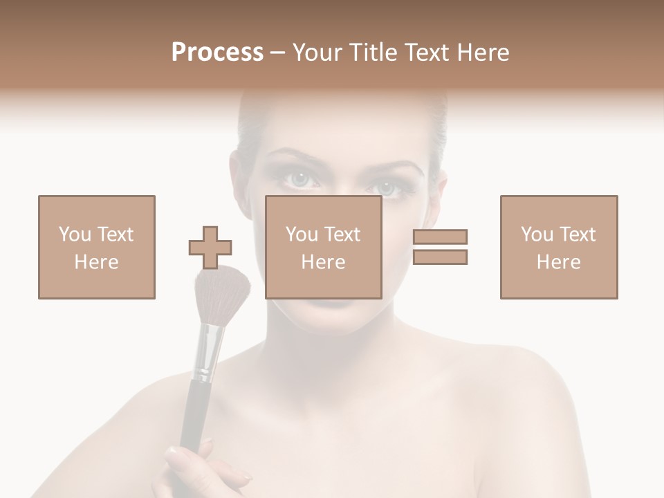 Person Skin Charm PowerPoint Template