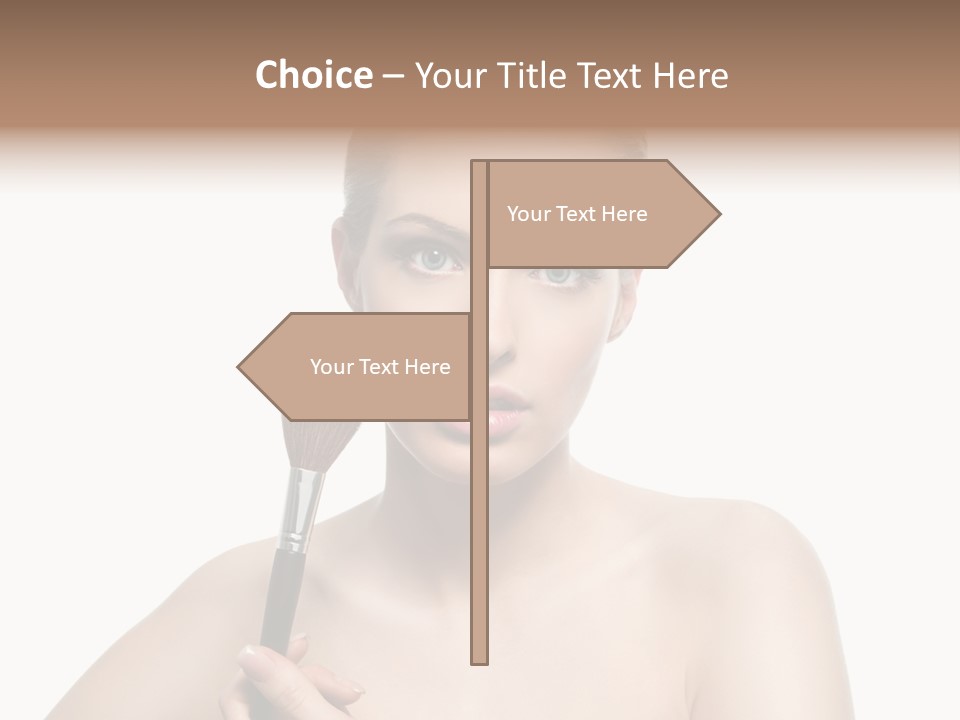 Person Skin Charm PowerPoint Template