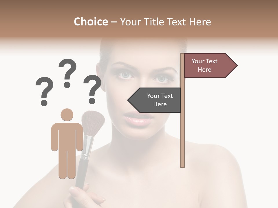 Person Skin Charm PowerPoint Template