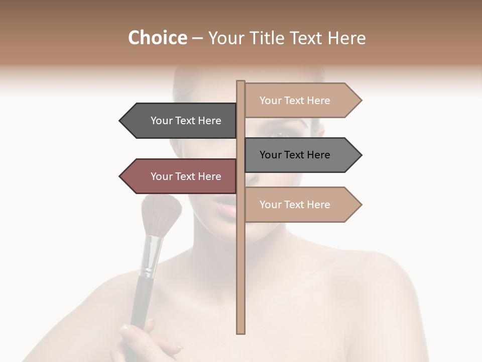 Person Skin Charm PowerPoint Template