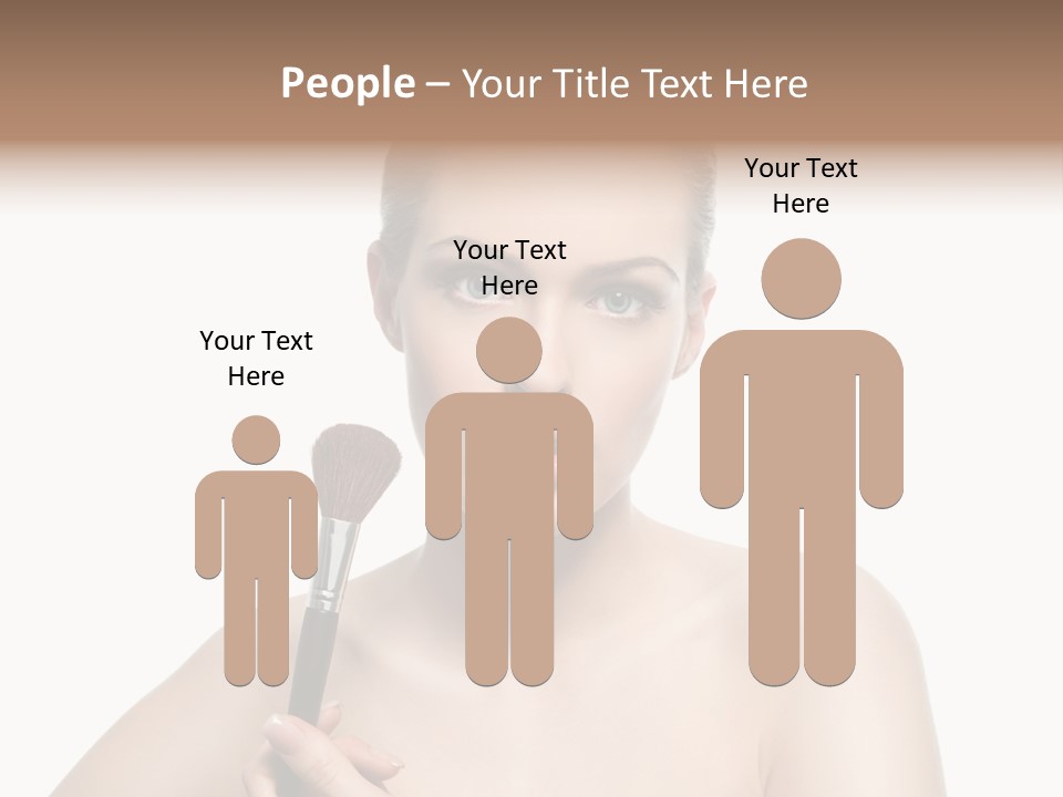 Person Skin Charm PowerPoint Template