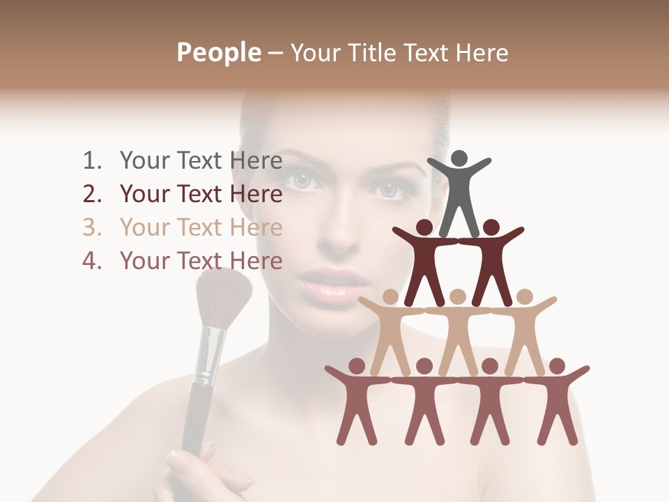 Person Skin Charm PowerPoint Template