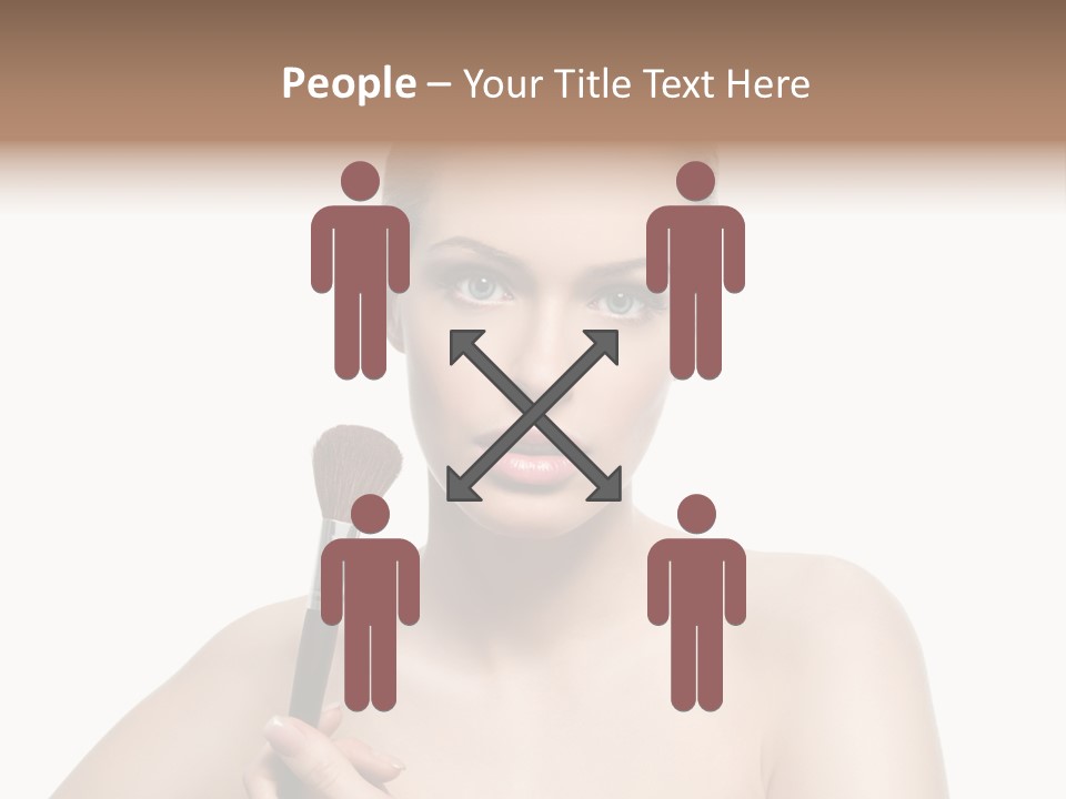 Person Skin Charm PowerPoint Template