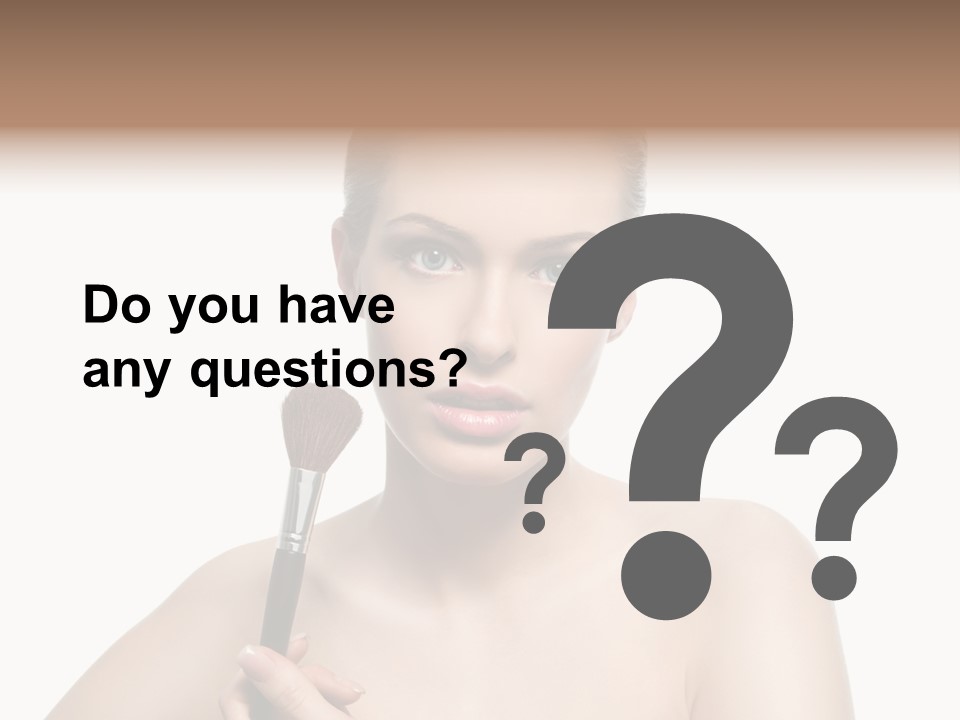 Person Skin Charm PowerPoint Template