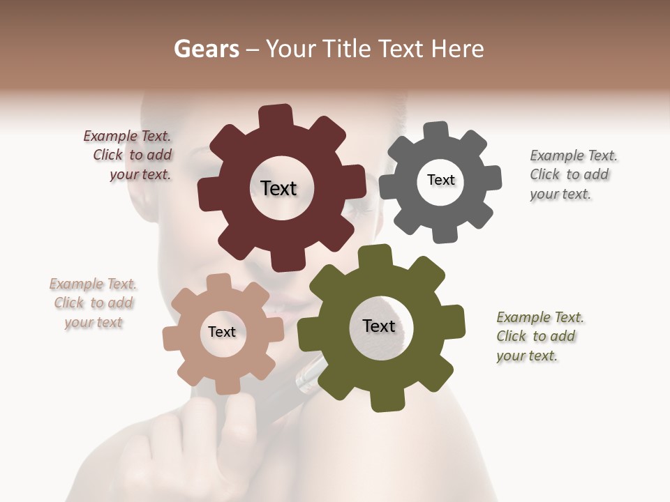 Brush  Romantic PowerPoint Template