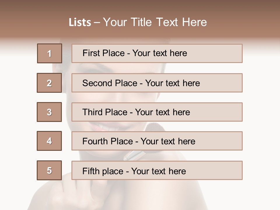 Brush  Romantic PowerPoint Template