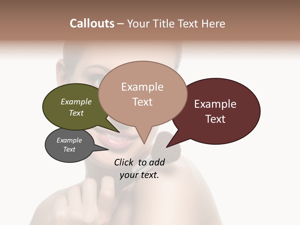 Brush  Romantic PowerPoint Template