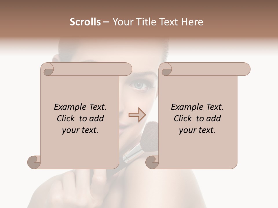 Brush  Romantic PowerPoint Template
