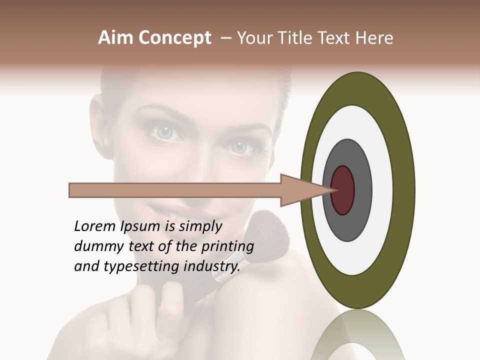 Brush  Romantic PowerPoint Template