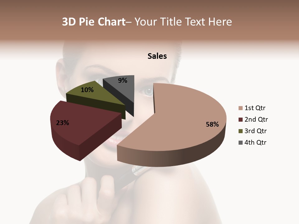 Brush  Romantic PowerPoint Template