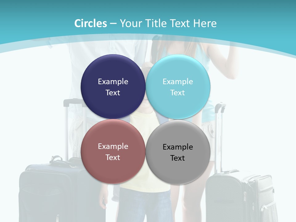 Mother Sunglasses Colour PowerPoint Template