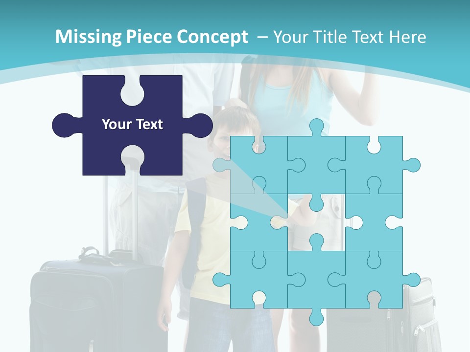 Mother Sunglasses Colour PowerPoint Template