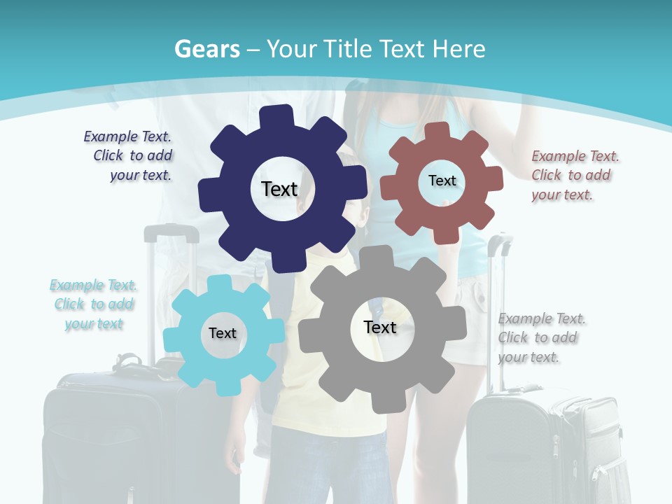 Mother Sunglasses Colour PowerPoint Template