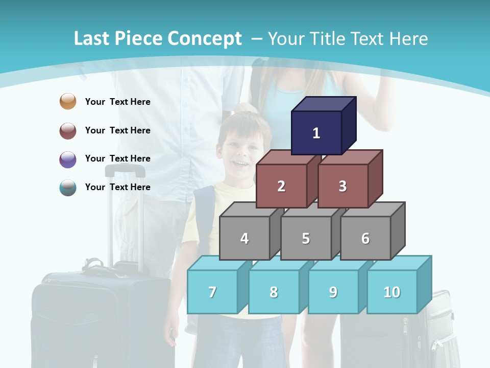 Mother Sunglasses Colour PowerPoint Template