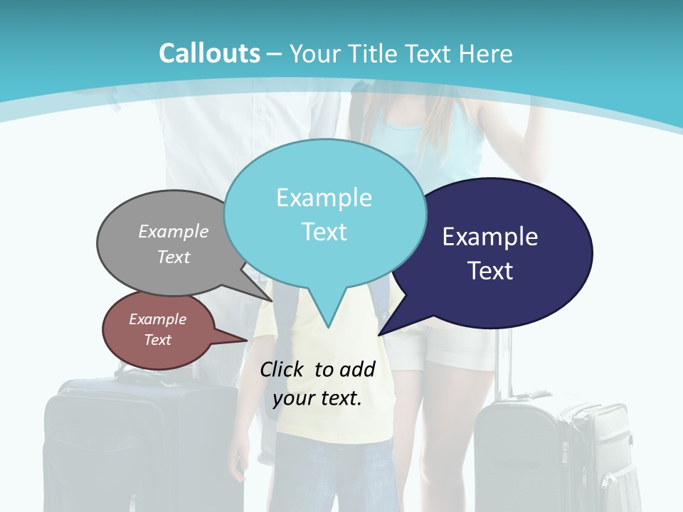 Mother Sunglasses Colour PowerPoint Template