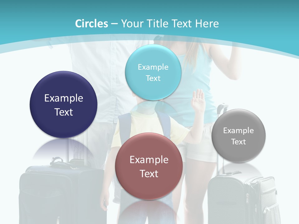 Mother Sunglasses Colour PowerPoint Template