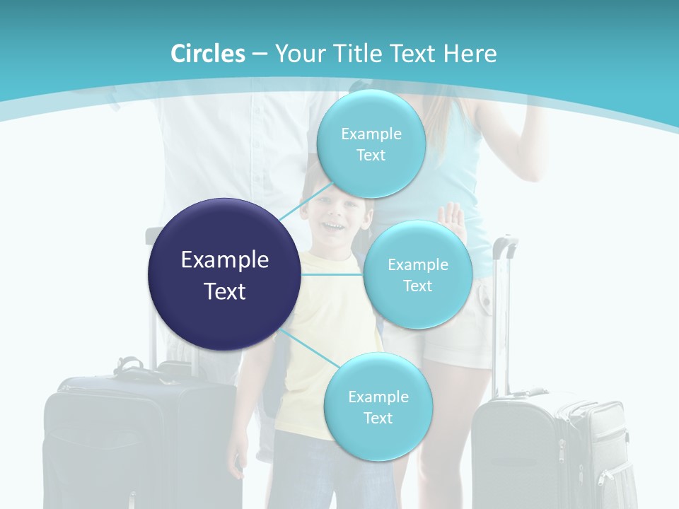 Mother Sunglasses Colour PowerPoint Template