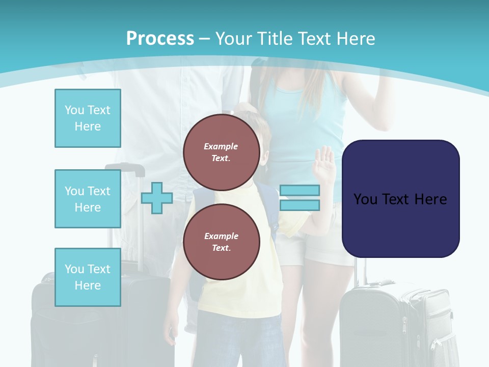 Mother Sunglasses Colour PowerPoint Template
