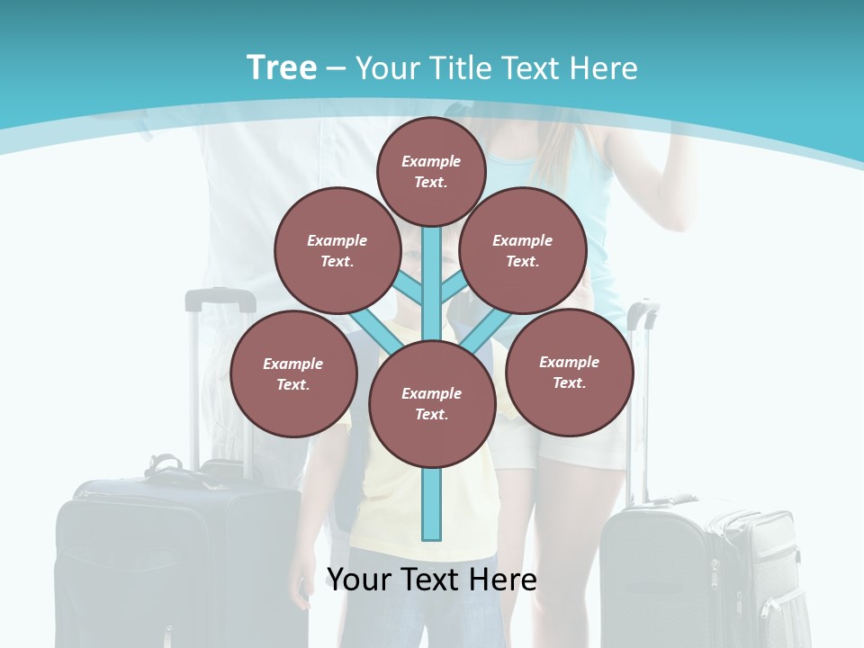 Mother Sunglasses Colour PowerPoint Template